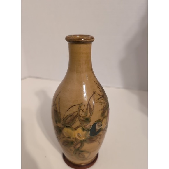 T‎ Comme Terre de Provence France Glaze Pottery 7.5" Olive Oil Bottle W/O Spout - Picture 5 of 7